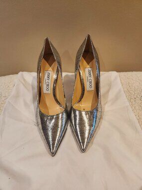 Jimmy Choo ABEL Pumps EU Size 37 Silver